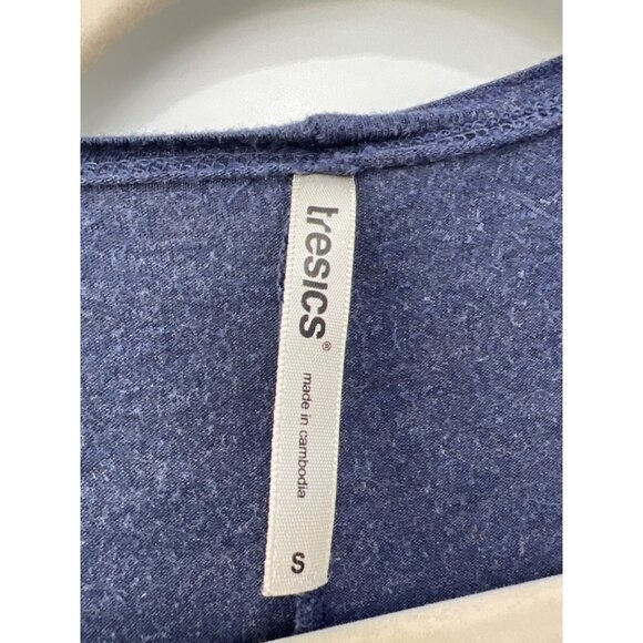 Tresics Waterfall Open Front Cardigan Sweater Size Small Long Sleeve Lagenlook - Picture 3 of 6